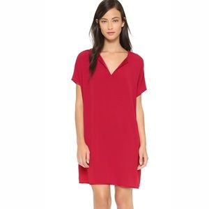 Diane Von Furstenberg red dress